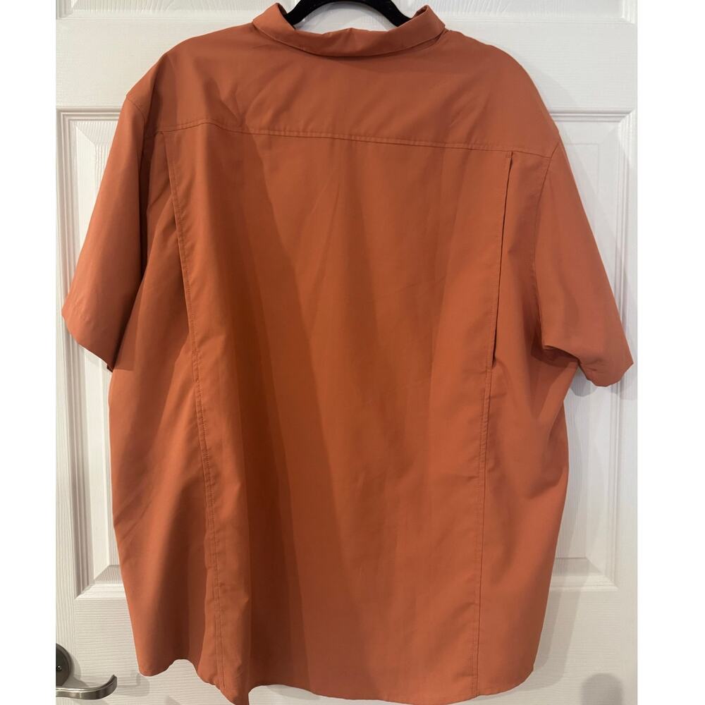 Patagonia‎ Recycled Polyester Button Up Men’s XXL Brown Gorpcore Trail Shirt - Picture 2 of 8